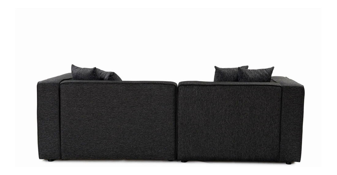 Rohová sedačka Morelotta (P) (antracit)