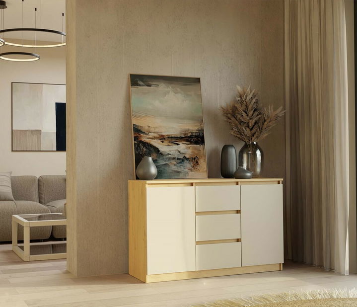 Komoda Musecalo 11 (dub artisan + kašmír)