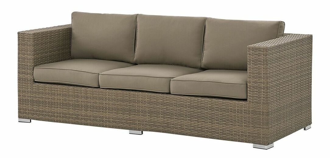 Set pentru grădină BELLEN (maro) (pentru 3 persoane)