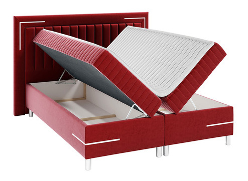 Continental krevet 200x200 cm Suhak 3 LED (plavi) *rasprodaja