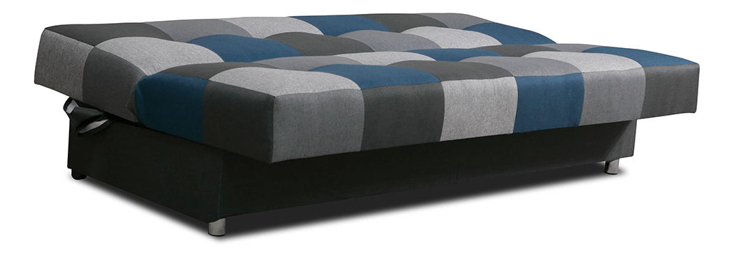 Canapea Arabella (Albastru + gri)