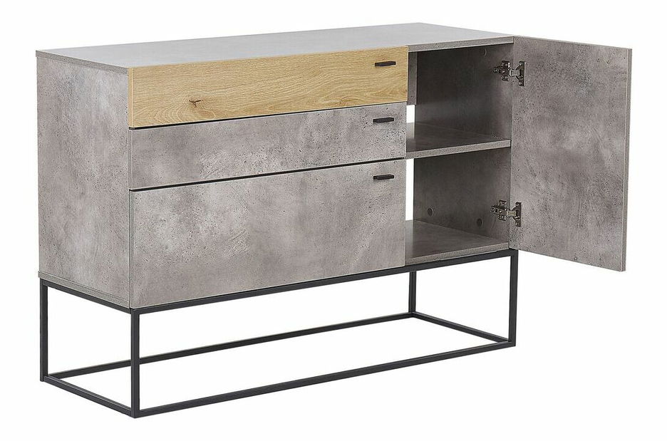 Comodă ATTIERA (gri)