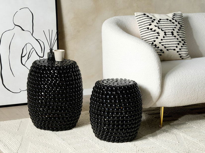 Măsuță laterală Unity (Negru lucios) 