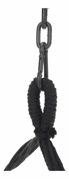 Závesné hojdacie kreslo Orilana (tmavosivá)