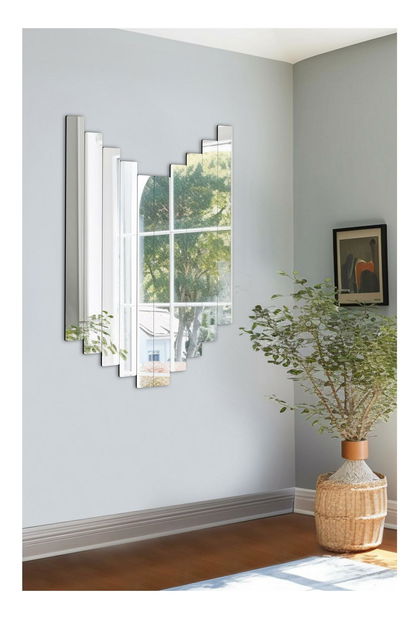 Zrkadlo Sivuko 5 (strieborná) 