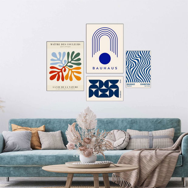 Obraz Madaf 14 (viacfarebné) (4 kusy)