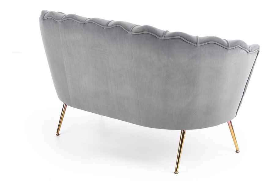 Canapea Altha XL (gri + Auriu)