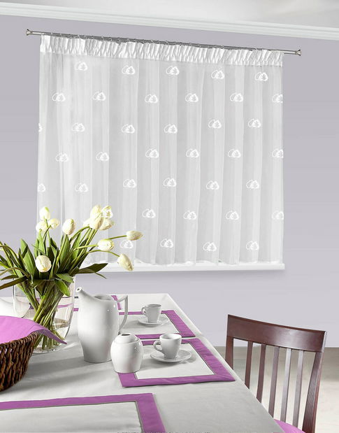 Záclona 400x145cm Eleonora2 (biela)