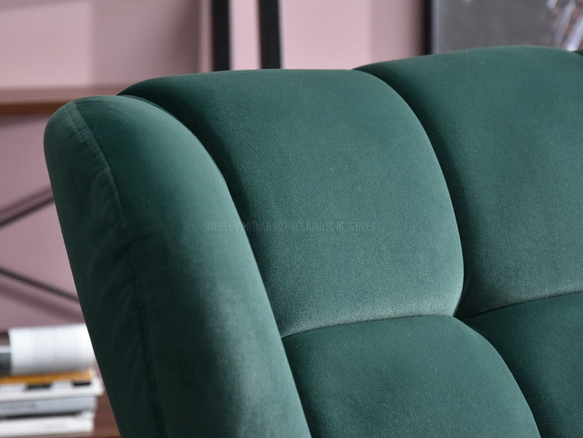 Fotelja Kikino (zelena + crna)