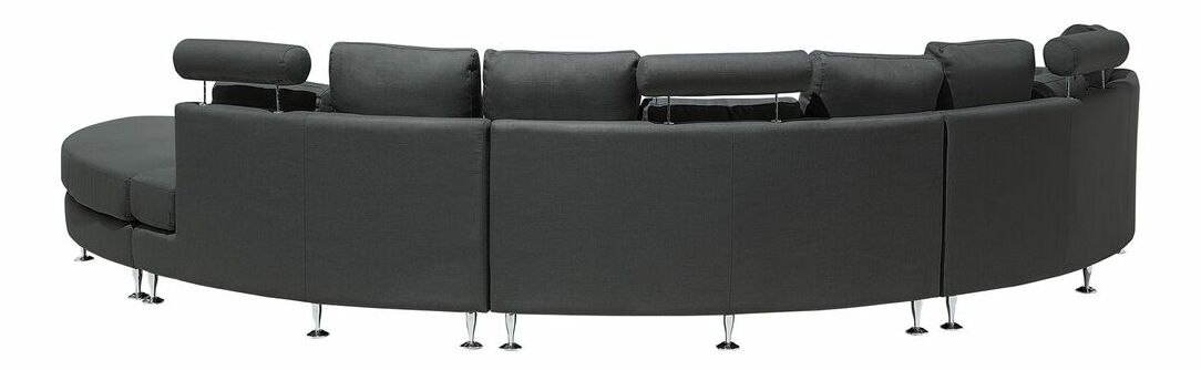 Sedacia súprava Rutland (tmavosivá)