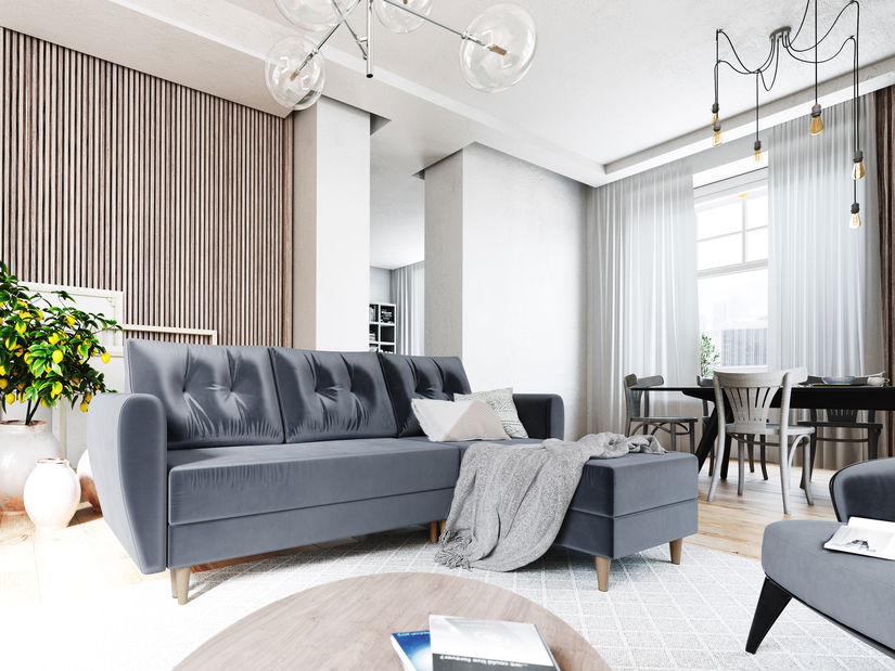 Kutna garnitura Paladio (siva) (D)