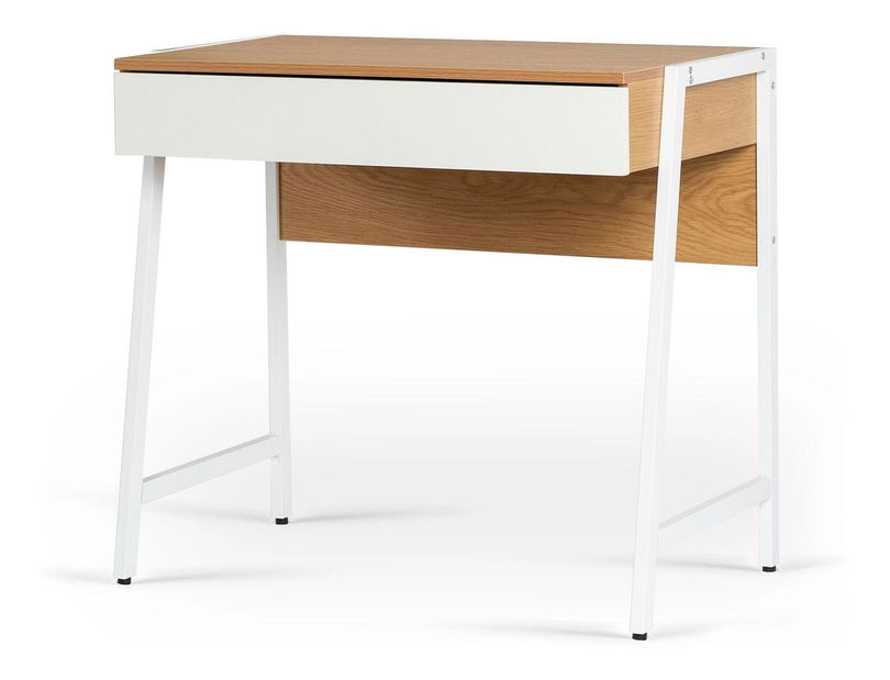 Pisaći stol Malaguena (hrast + bijela) 