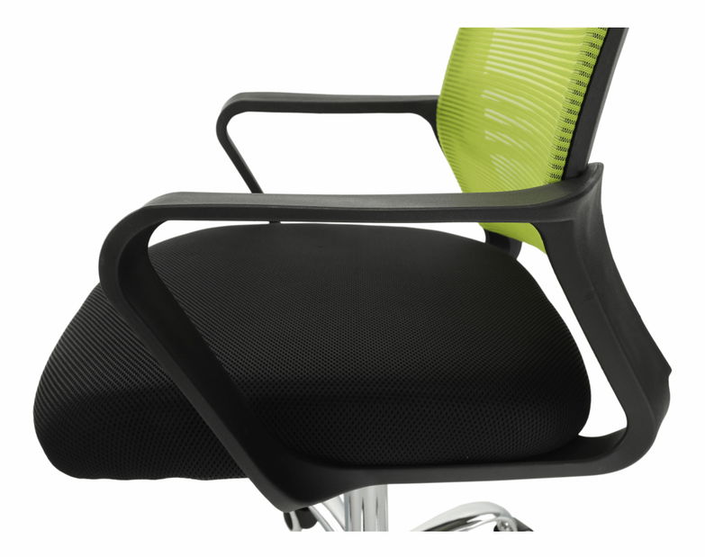 Kancelárska stolička Aphin (zelená + čierna)