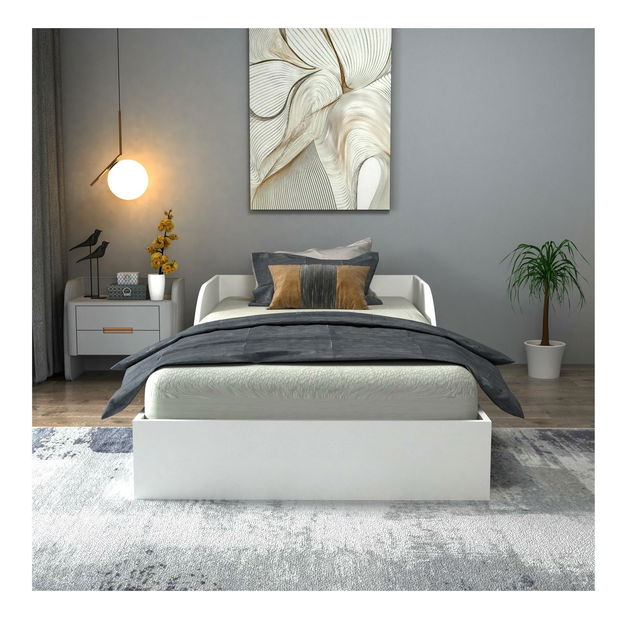 Egyszemélyes ágy Orya (fehér)