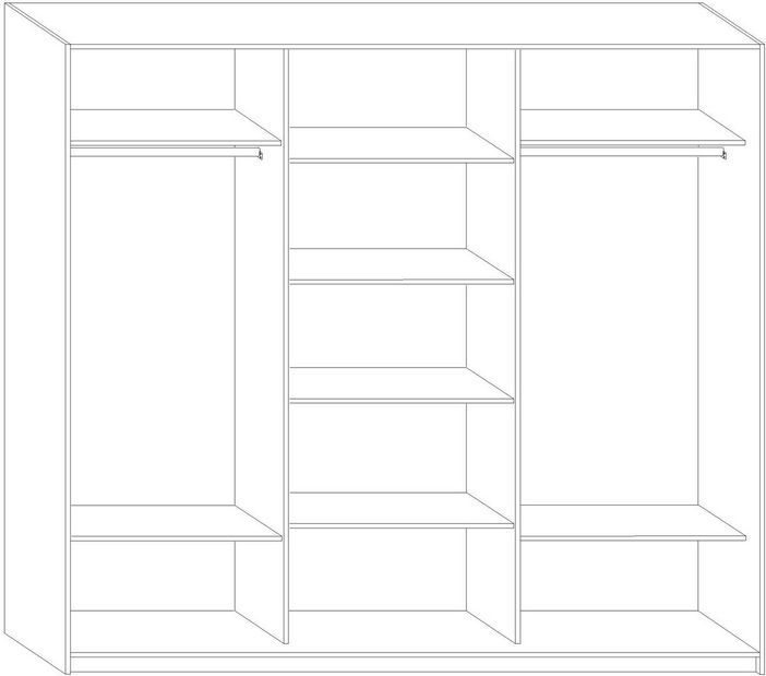 Ruhásszekrény Prestwood 240 C
