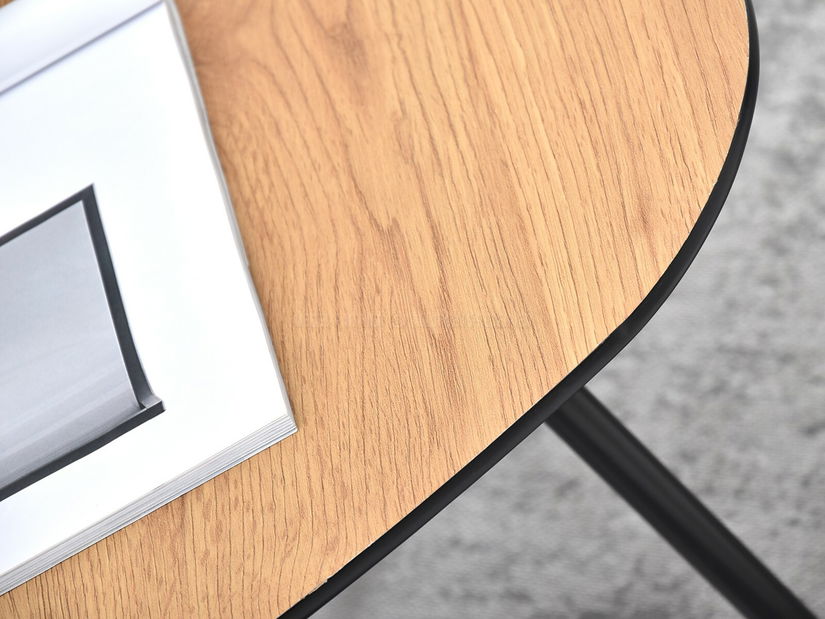 Stolić za kavu Rossi Zest Xl (hrast + crna)