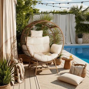 Vrtna fotelja Tableros (bež) 