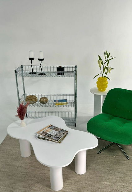 Măsuță cafea Blumingdel (alb)