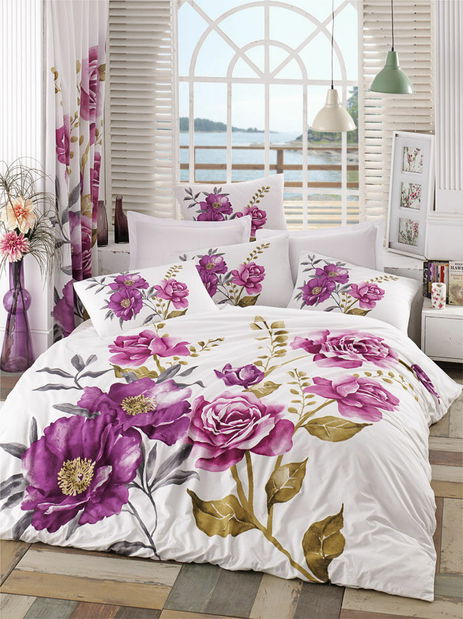 Lenjerie pat 50 x 70 cm Celine (multicolor)