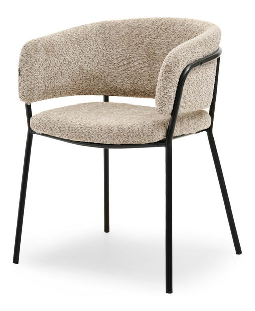 Stolica Sorento (bež + crna)