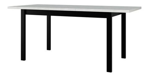 Jedálenský stôl Diesel 80 x 140/180 II (pre 4 až 6 osôb) (dub sonoma + biela) *bazár