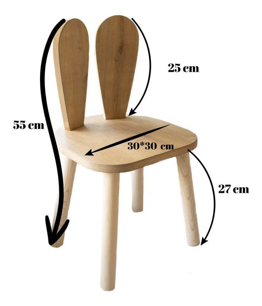Scaun pentru copii Bunnie 1 (natural)