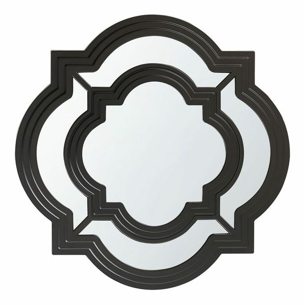 Nástenné zrkadlo Carlota (čierna)