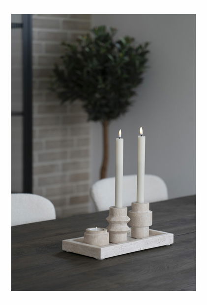 Svietnik 2 ks Csaloria 16 (prírodná)