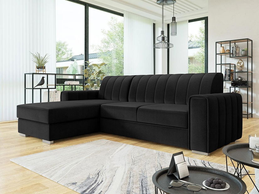 Kutna garnitura Ricky (crna)