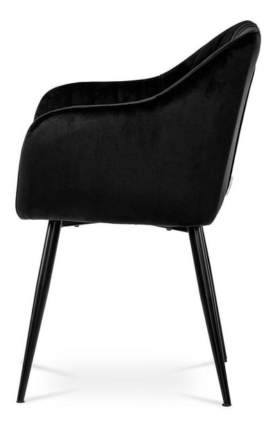 Scaun sufragerie Prevalecio (negru)