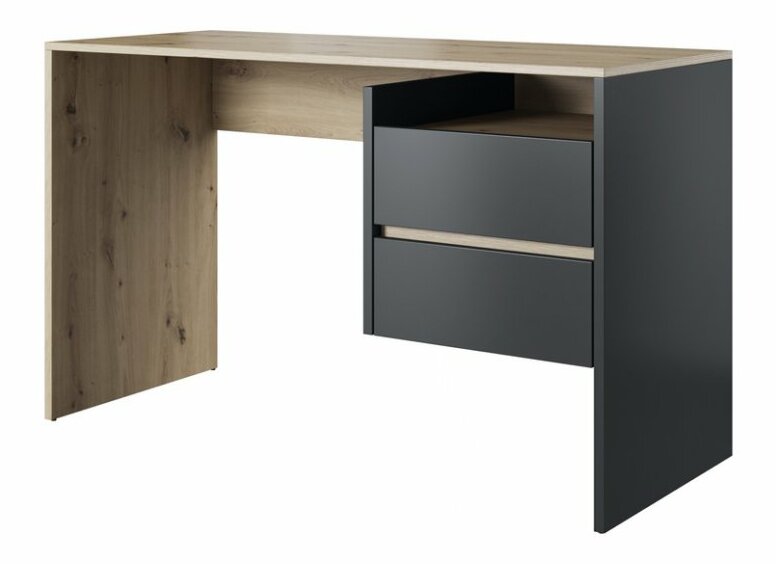 Masă PC Paca 3 (stejar artisan + antracit)