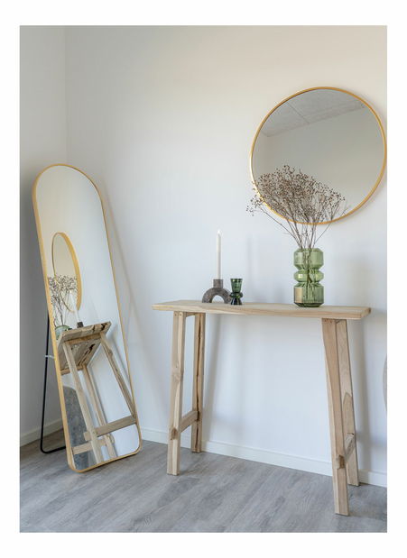 Konzolový stolík Gmivoria (prírodná)