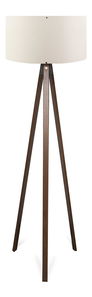 Stojanová lampa Amorekko 3 (krémová + hnedá)