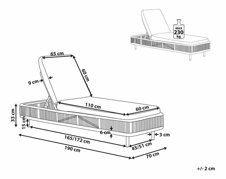 Heverő Afrika (barna)