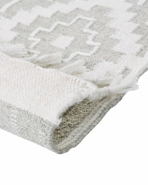 Koberec 80 x 150 cm Tabi (biela)