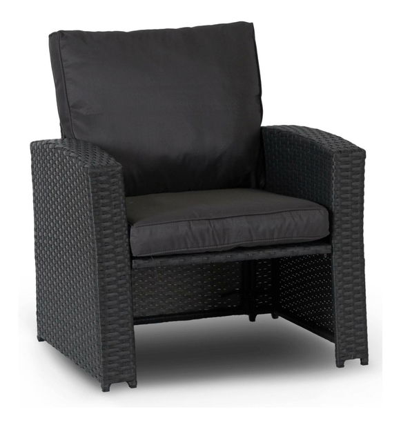 Kerti szett Fastos (sötétszürke) (6 fő részére)