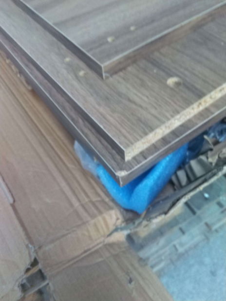 Stolić za kavu Ozzy (orah + antracit) *Outlet moguća oštećenja