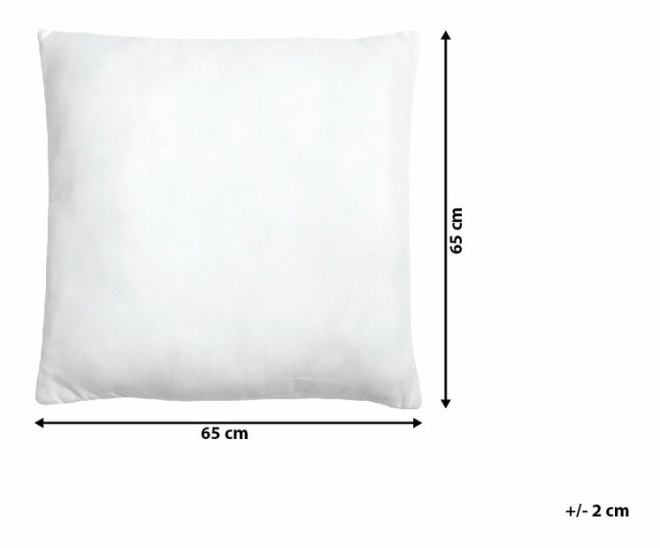 Vankúš 65x65 cm Mojave (biela)