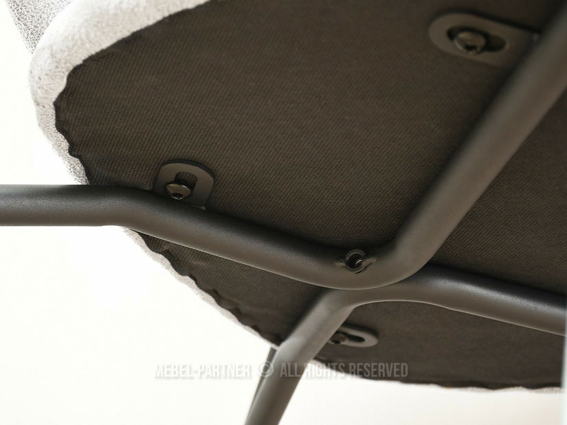 Scaun bar Aurelese (gri + negru)