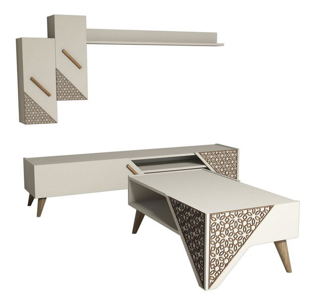 Nappali szett Berny (krém)