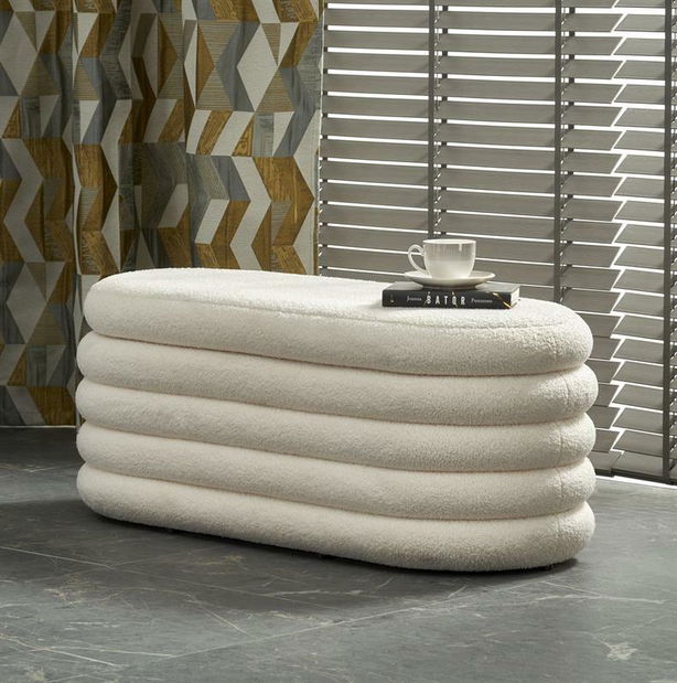 Taburetka Blondell (krémová)