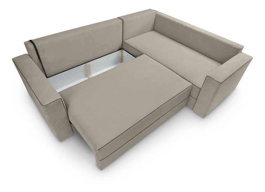 Kutna garnitura Matt Lux 3DL URC (bež) (D)