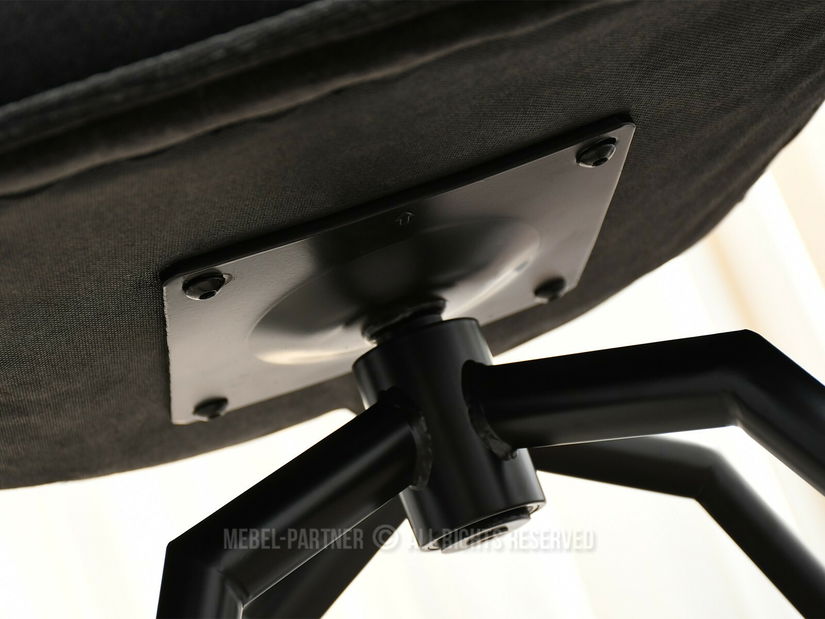 Scaun sufragerie Lowie (negru)