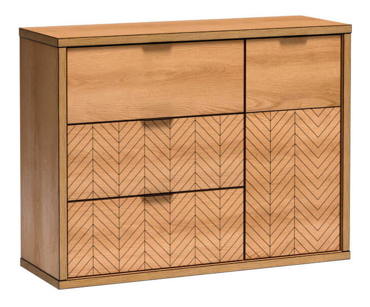 Komoda Figaro 05 (dub karamelový)