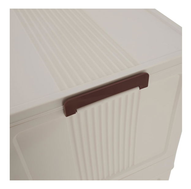 Ormarić Pillia 1 (bijela + smeđa)