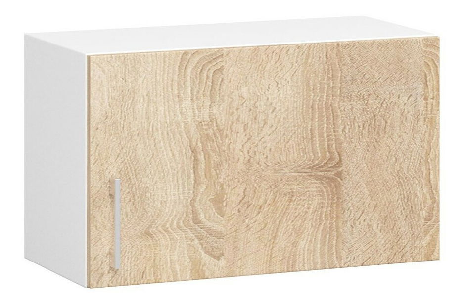 Dulap superior de bucătărie Lula w60ok (Alb + stejar sonoma)