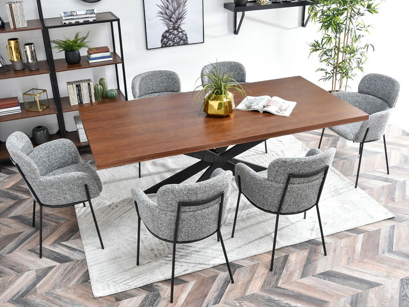 Szék Baggie K (szürke + fekete)