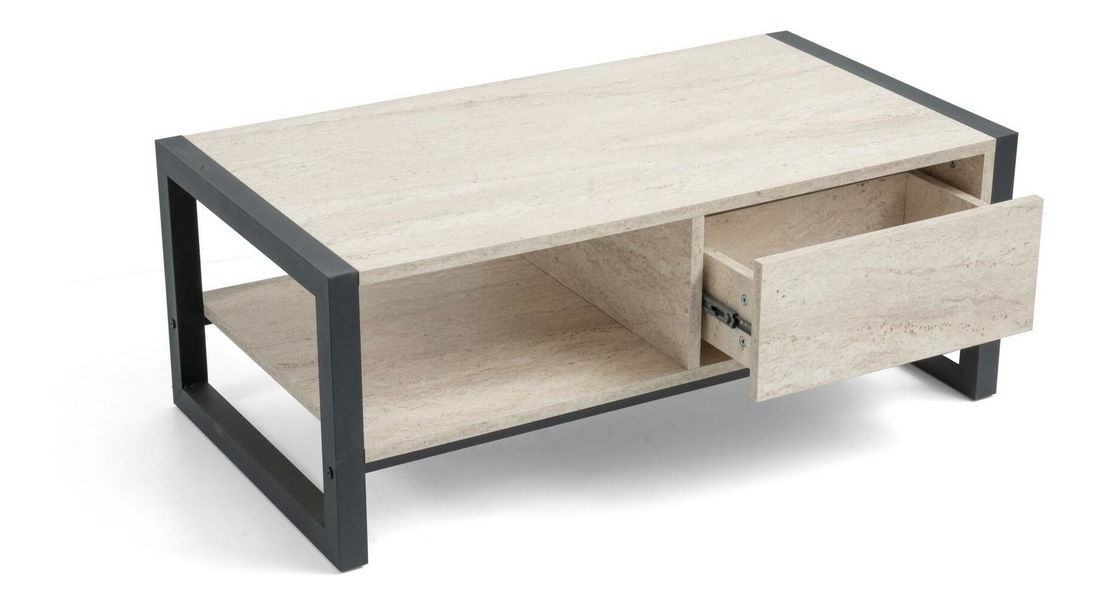 Măsuță de cafea Heidi (marmură negru)