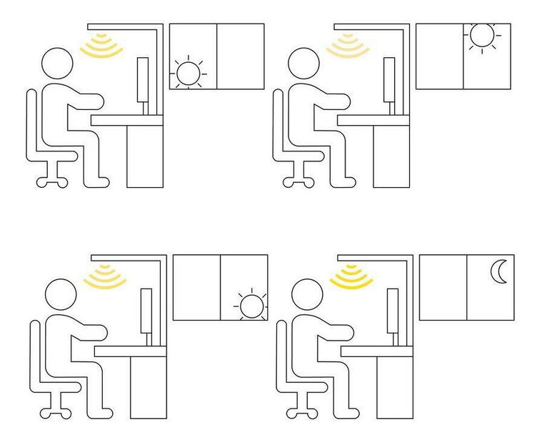 Stojanová lampa Menza (strieborná)