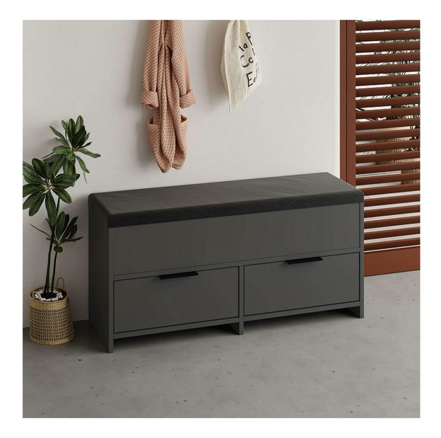 Cipősszekrény Clove (antracit) 